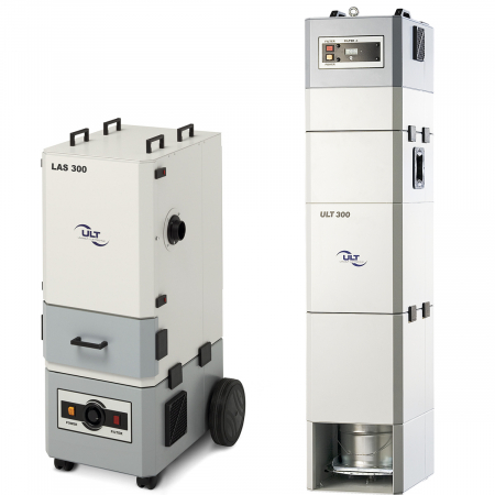 Extractor de humos LAS 300 para marcadora láser